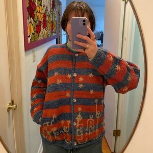 vintage amano 100% wool sweater!